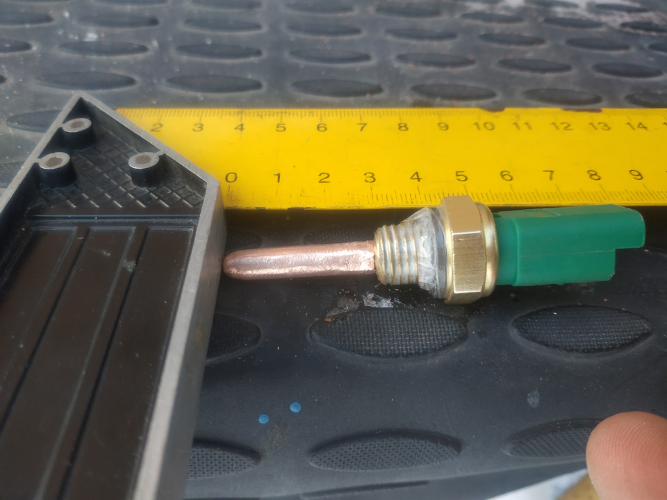 Удлинение датчика температуры охлаждающей жидкости — Citroen Nemo, 1,4 ...