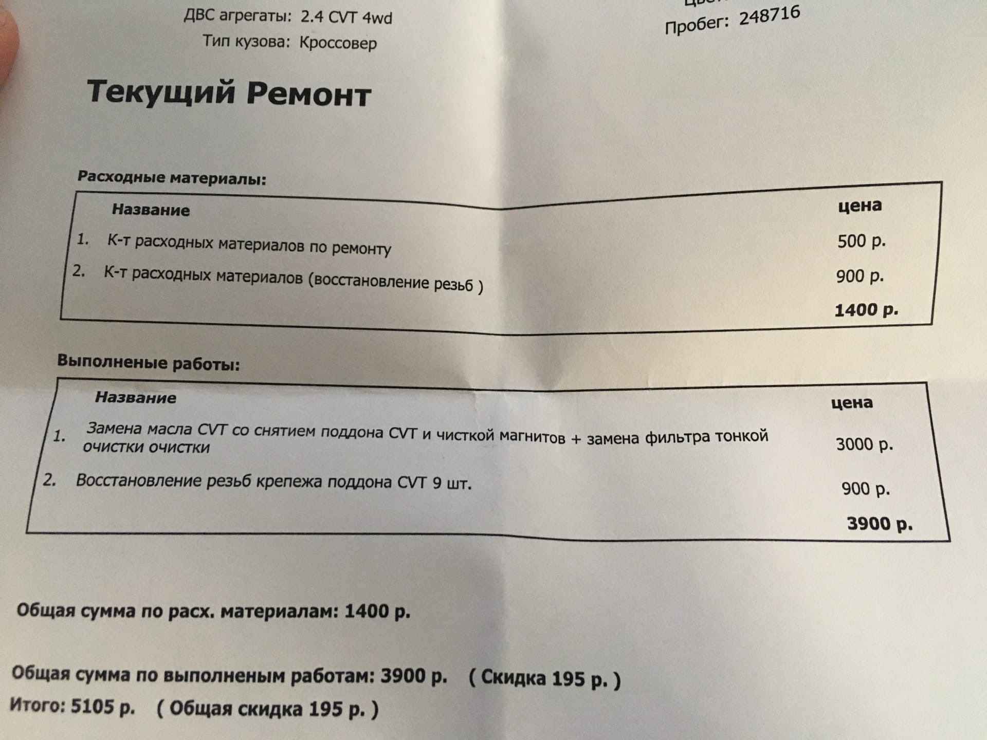 68. Замена масла в вариаторе — Mitsubishi Outlander XL, 2,4 л, 2010 ...