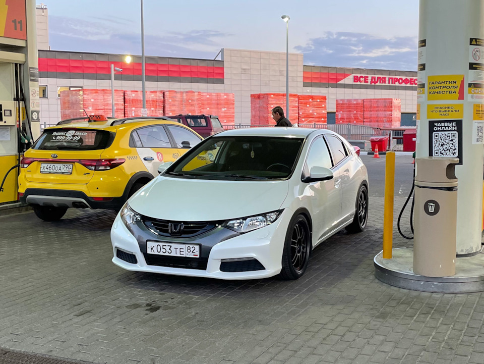 Фото в бортжурнале Honda Civic Hatchback (9G)