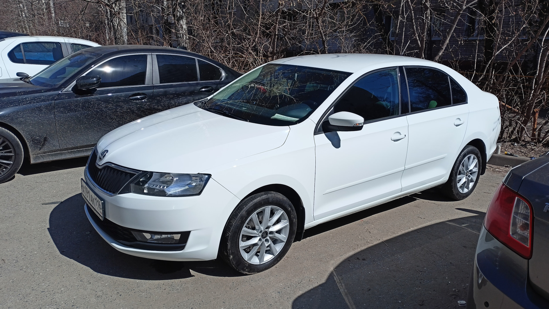 Skoda Rapid (1G) 1.6 бензиновый 2017 | 1,6 MPI АКПП на DRIVE2