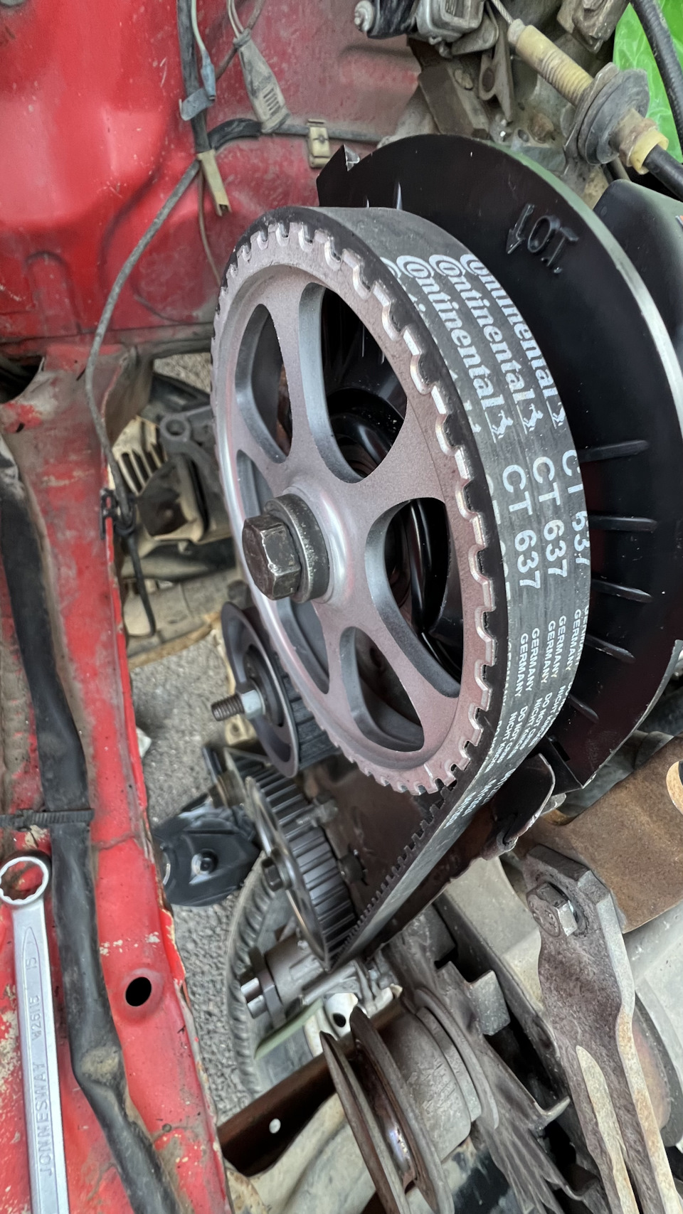 TninoFull-Drive2 Vintage Cream ！ Ремень ГРМ — Volkswagen Golf Mk2