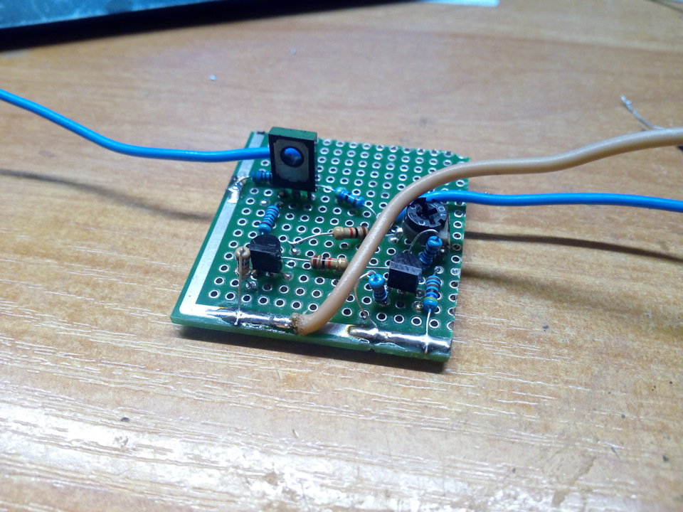 Схема собрана — РАФ 2203-01