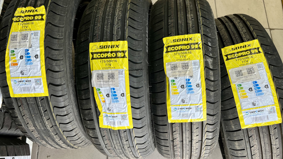 68. Летние шины Sonix Ecopro 99 175/50 R16 на N-BOX JF3/JF4 — Honda N ...
