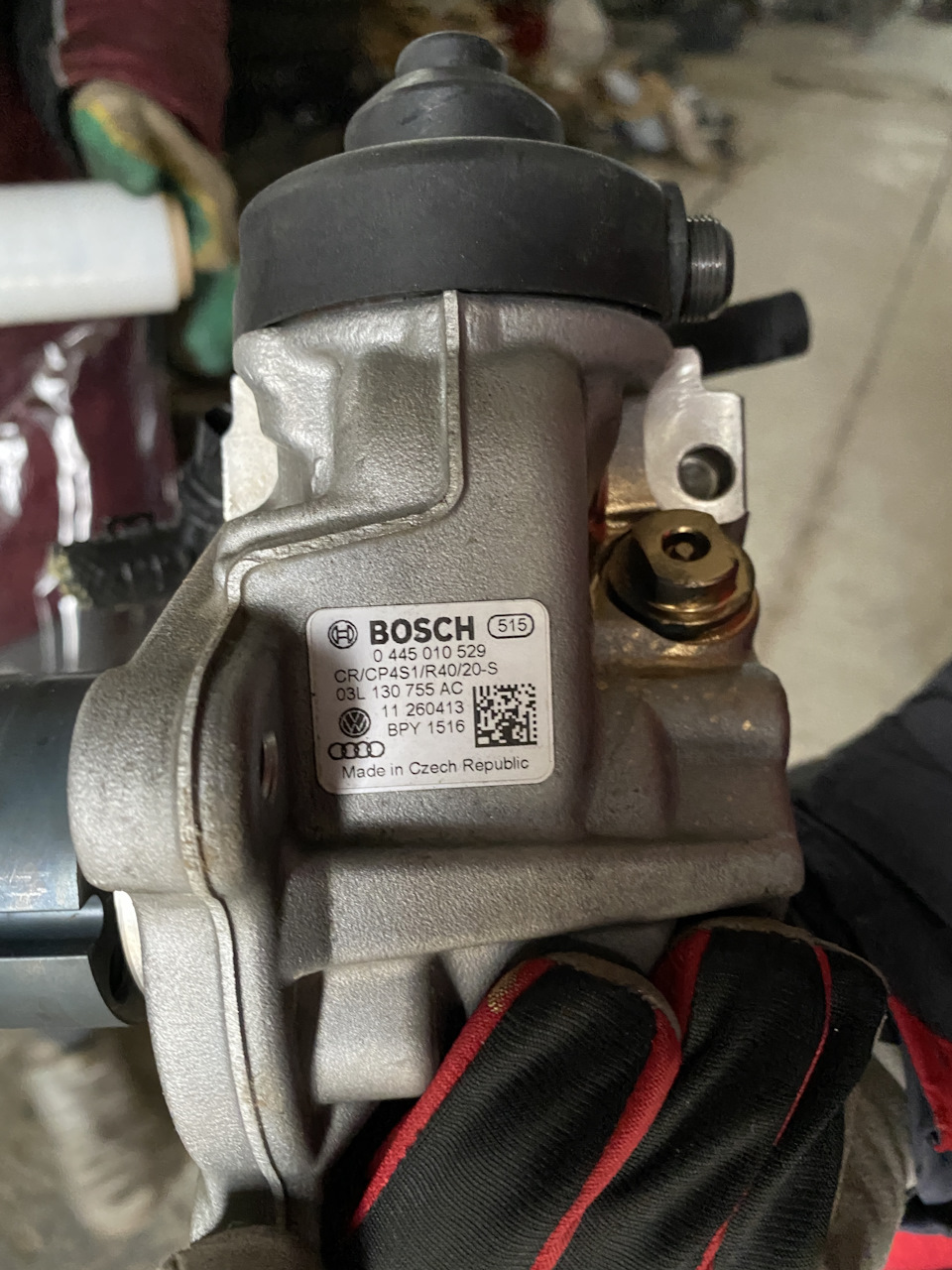 03L130755AC ТНВД 0445010529 Audi A4 B8 2.0 TDI CGLC 130kw 177л/с VAG