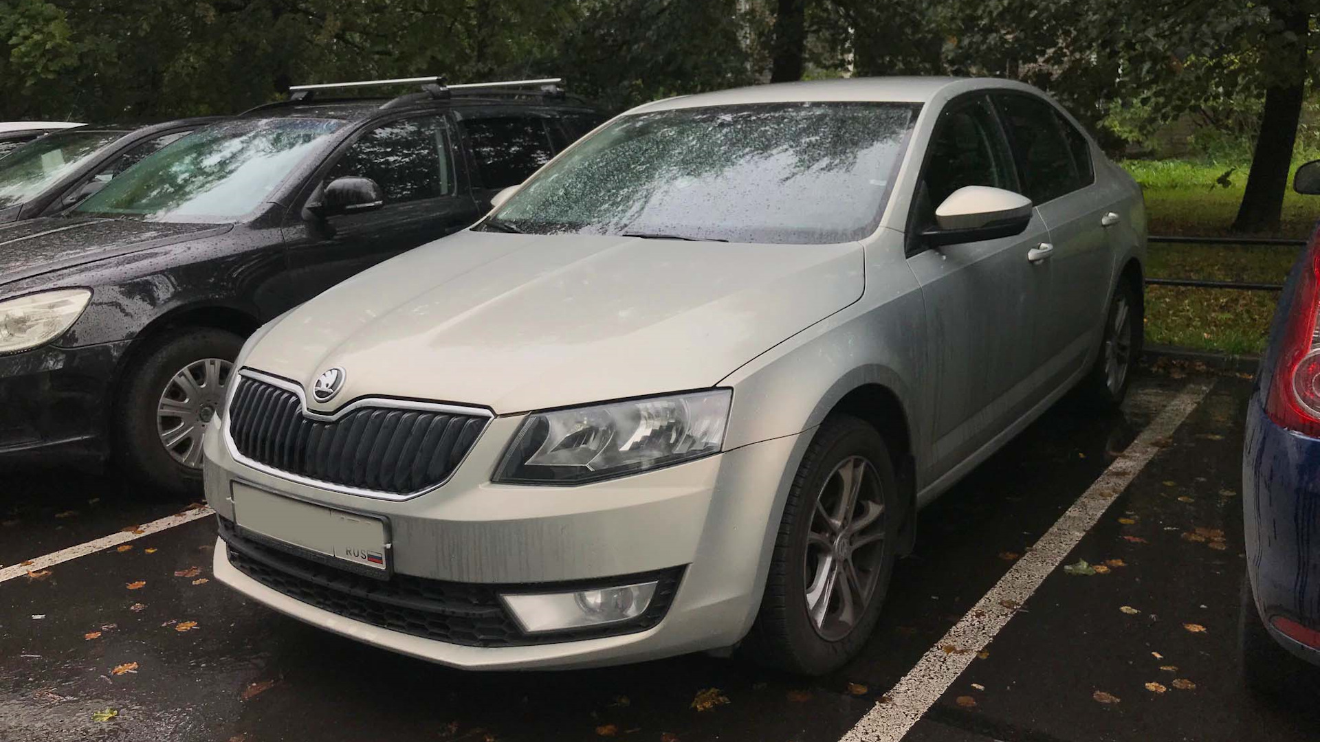 Skoda Octavia A7 Mk3 1.4 бензиновый 2014 | серебристо-желтый на DRIVE2