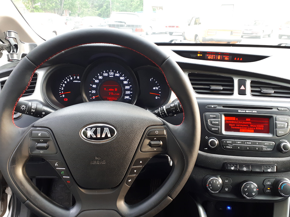 Настройки kia ceed jd