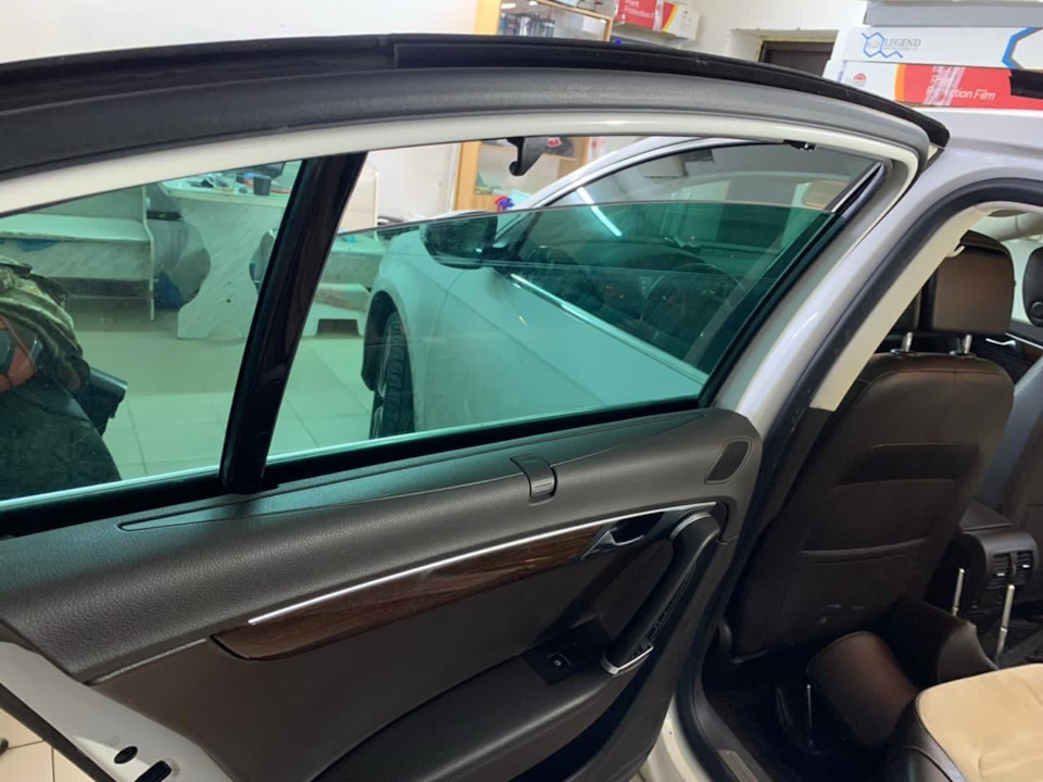 Тонировка LLumar, снятие и установка антигравийной плёнки. — Volkswagen ...