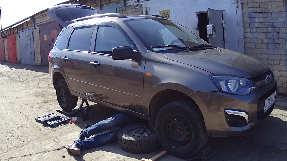 Вырвал ручник Калина 2 — Lada Калина 2 универсал, 1,6 л, 2015 года ...