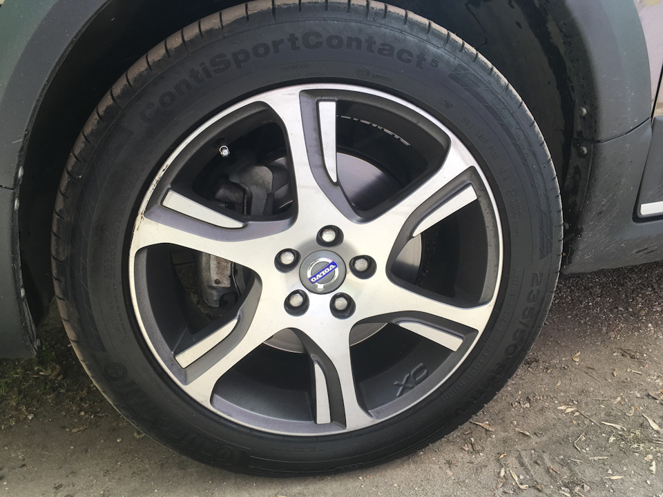 Шины летние Cordiant 235/50 R18, литые диски Volvo 7,5Jx18 ET55 5x108 ...