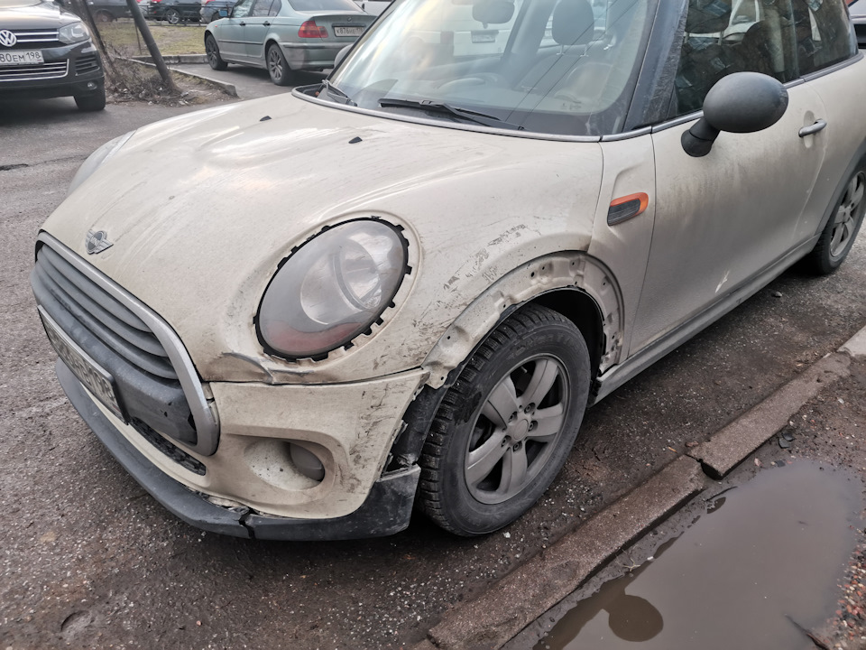 Зачем нам шпатлевка? Ремонт MINI COOPER — AutoJP на DRIVE2