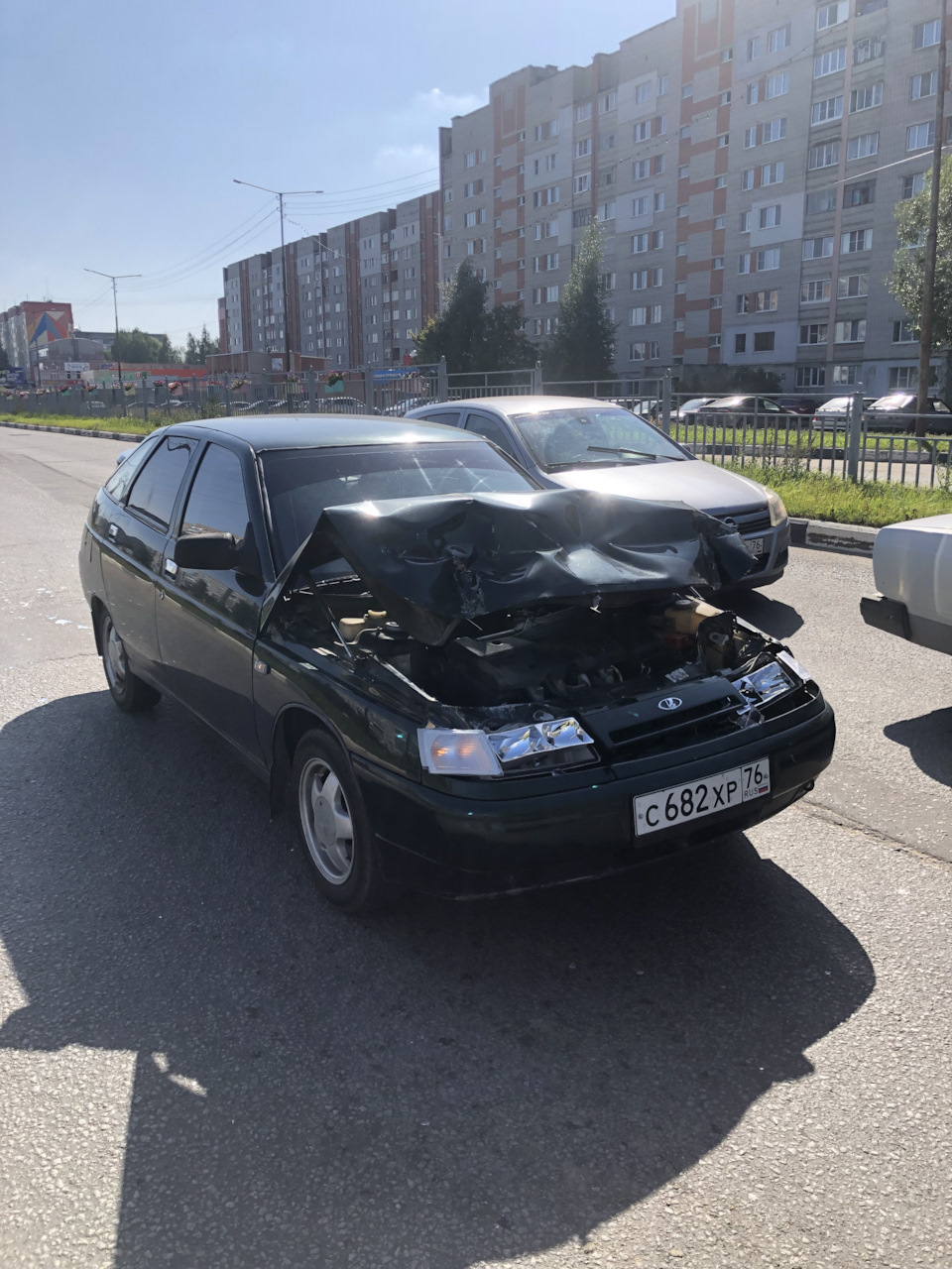 Попал в аварию — Lada 21120, 1,5 л, 2003 года | ДТП | DRIVE2