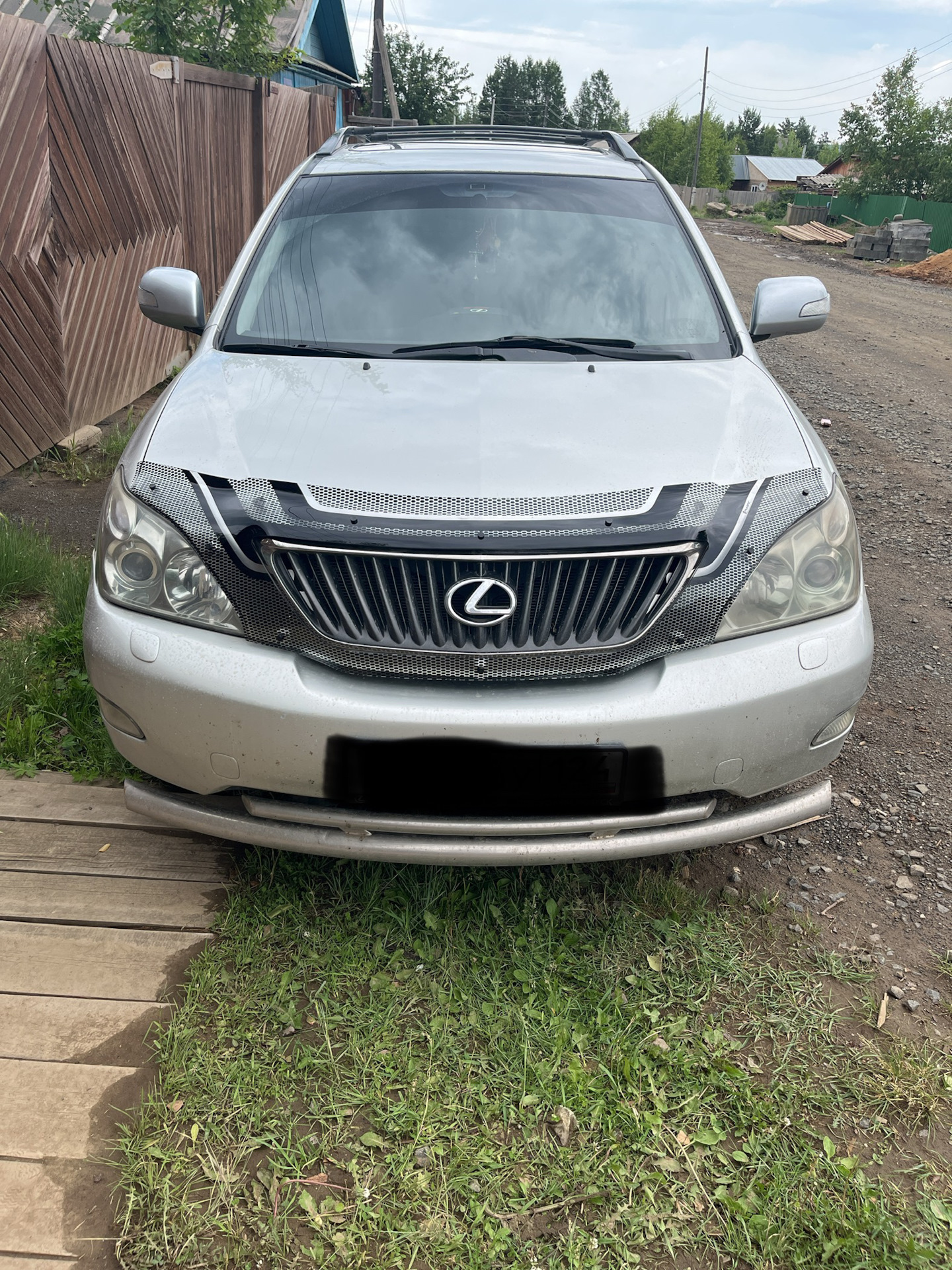 Новый дефлектор капота — Lexus RX (2G), 3,3 л, 2004 года | стайлинг | DRIVE2