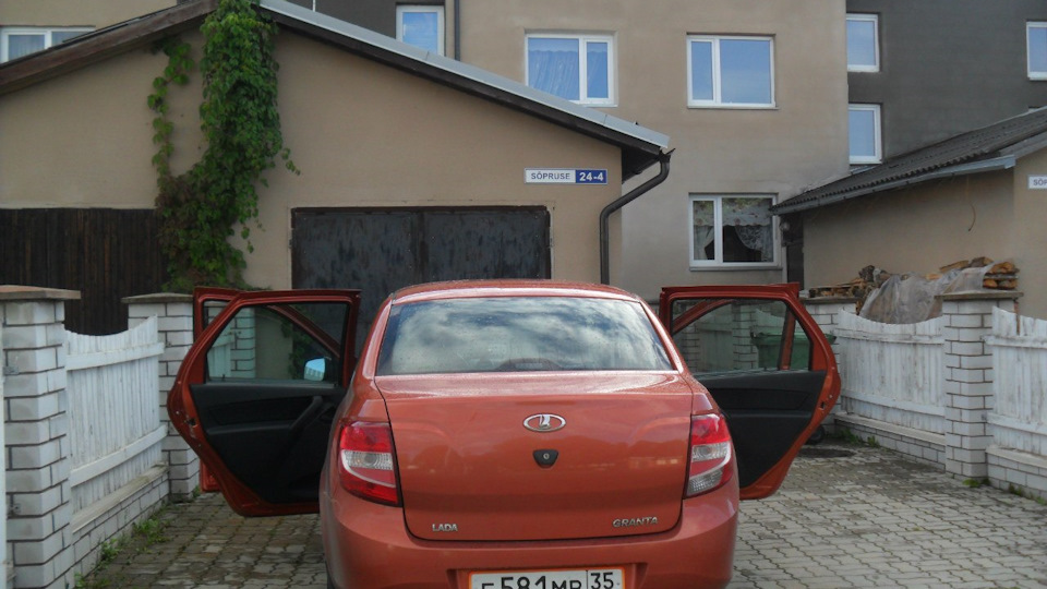 Замена заднего подшипника ступицы лада гранта. — Lada Гранта (1G), 1,6 ...