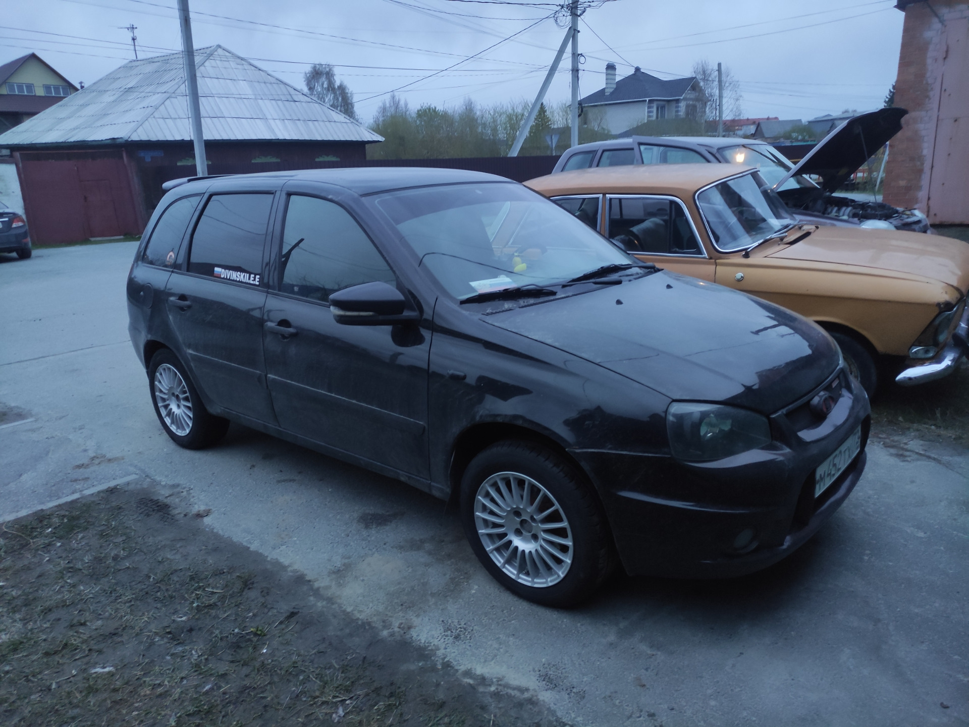 Диски калина спорт 1 — Lada Калина Универсал (1G), 1,6 л, 2010 года ...