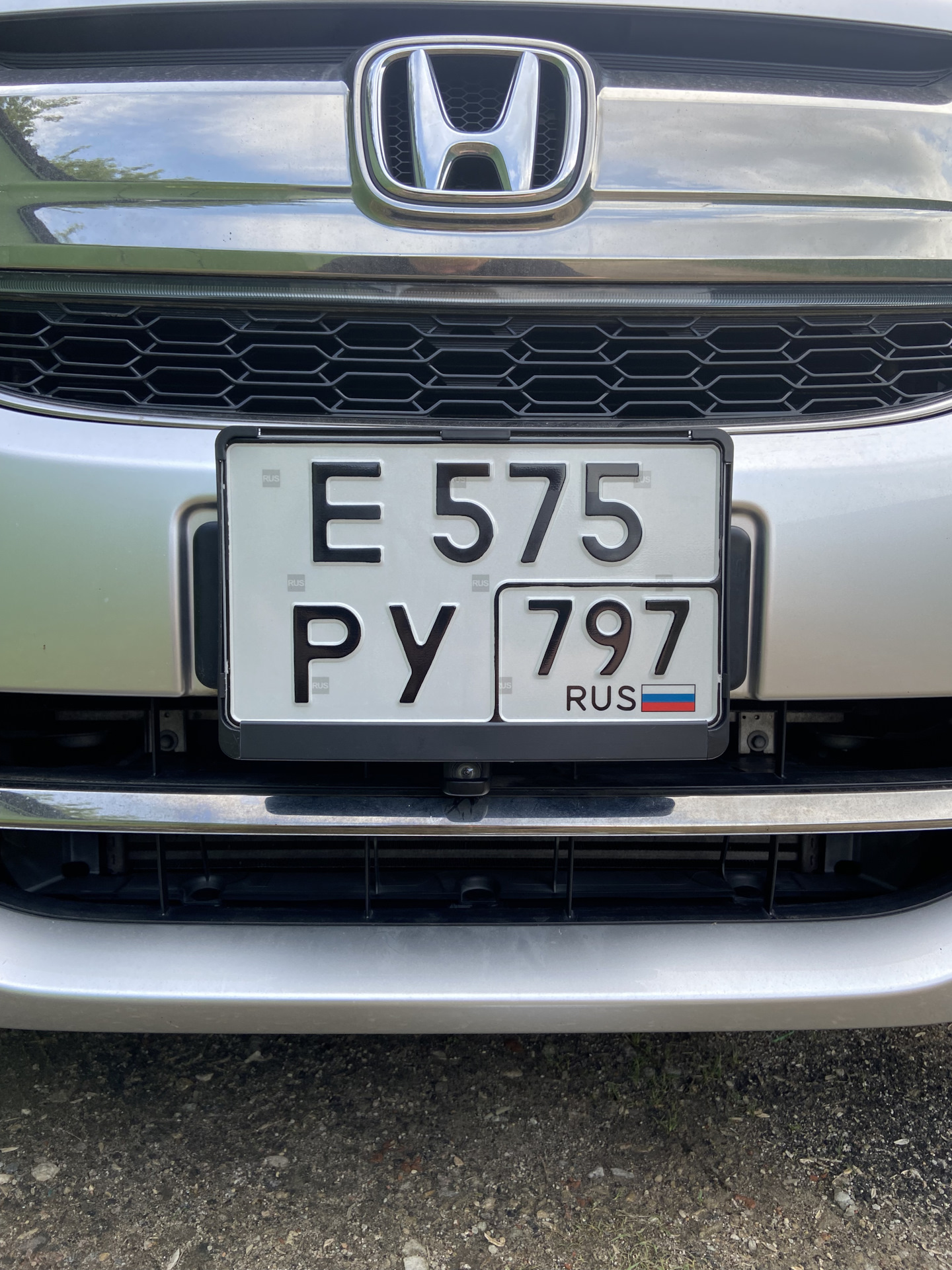 Постановка на учет и перенос передней камеры. — Honda Stepwgn (5G), 1,5 ...