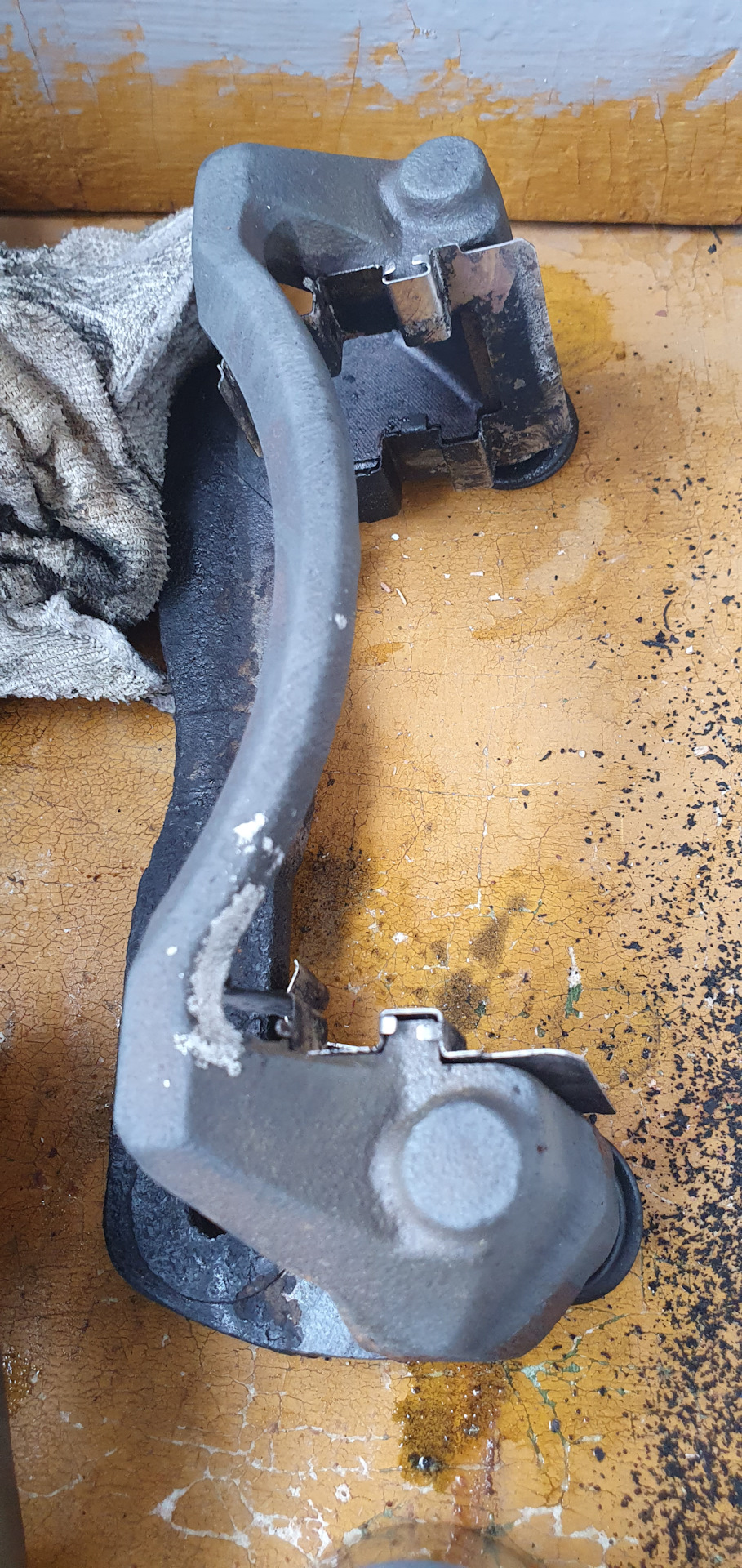 Запись 3. Снятие и разборка суппорта — KIA Spectra, 1,6 л., 2007 года ...