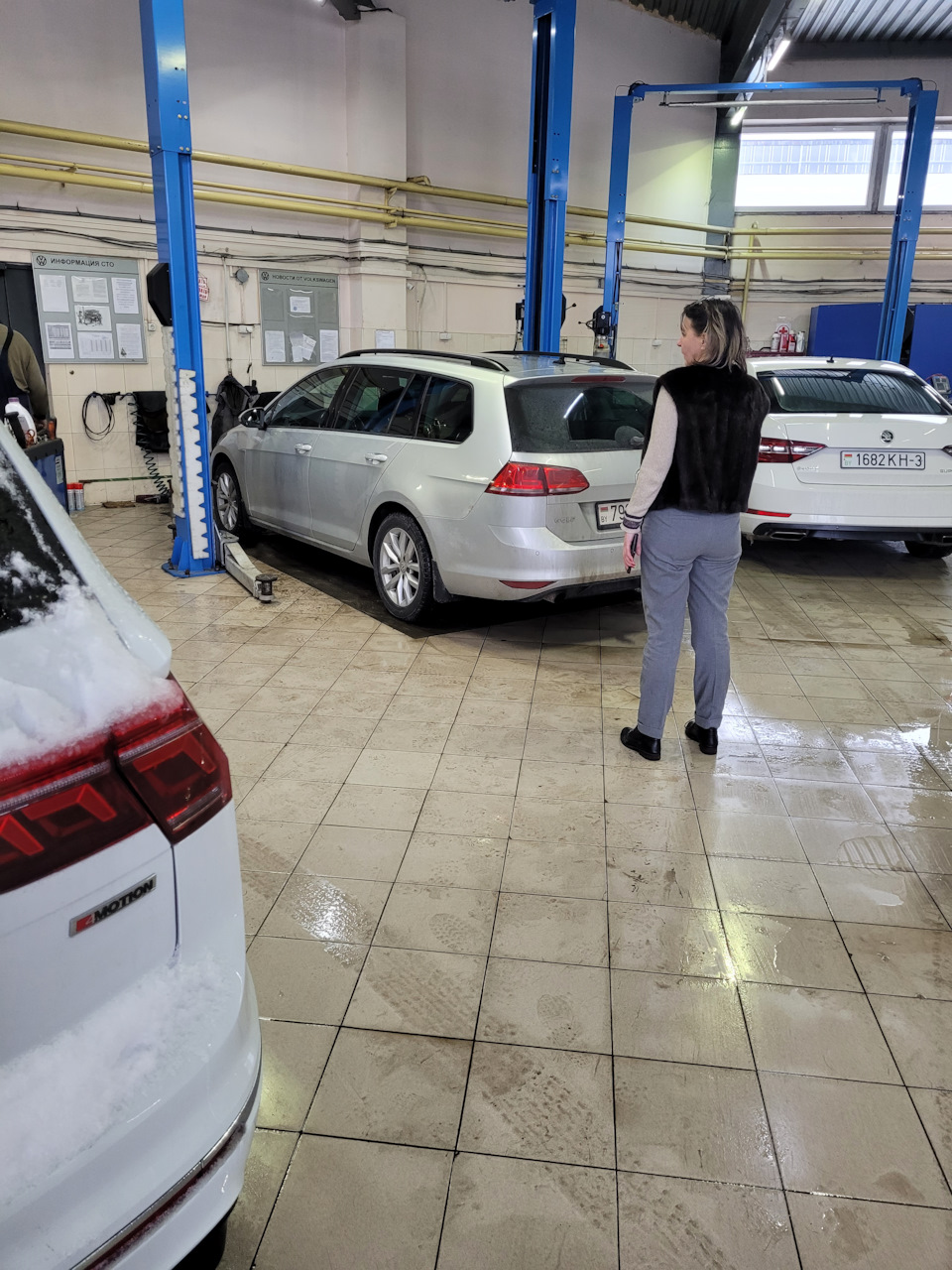 Замена ГРМ, главного цилиндра сцепления — Volkswagen Golf Mk7, 1,6 л ...