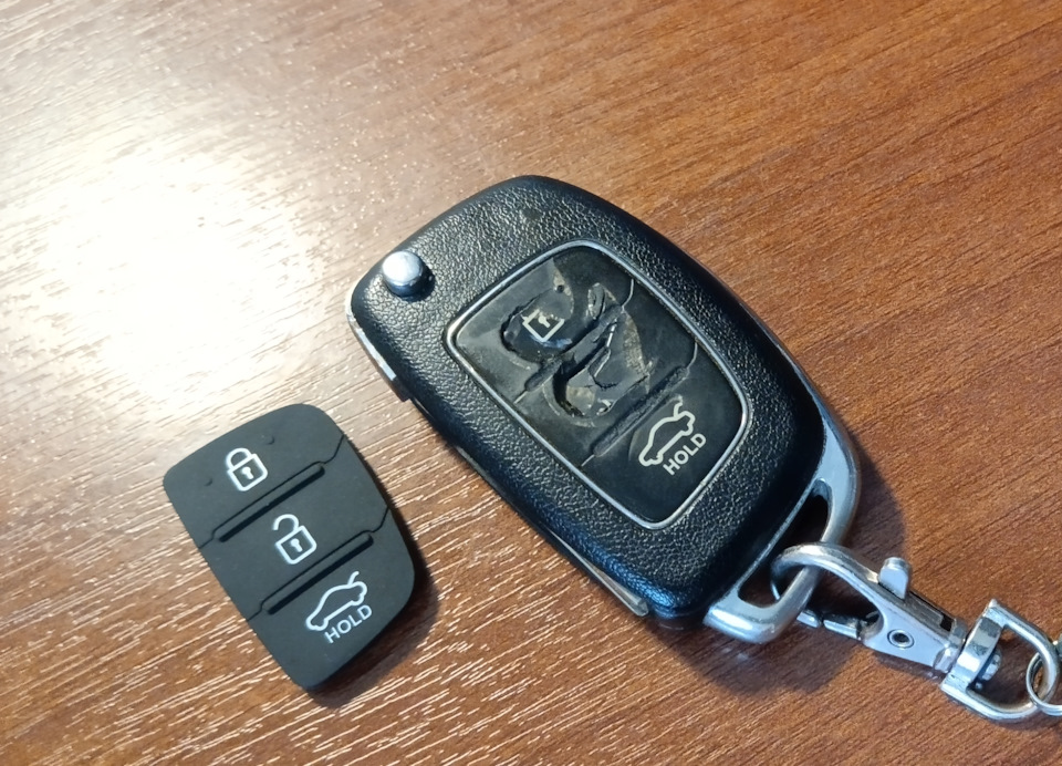 Ключ — Hyundai Solaris Hatchback, 1,4 л, 2016 года | своими руками | DRIVE2