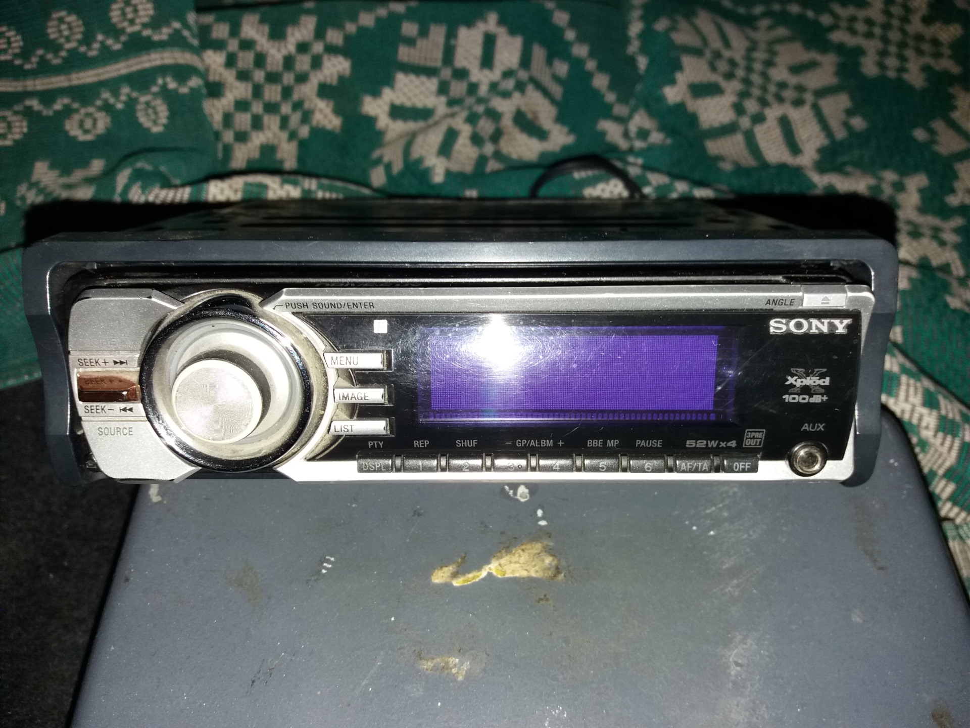 sony xplod 52wx4