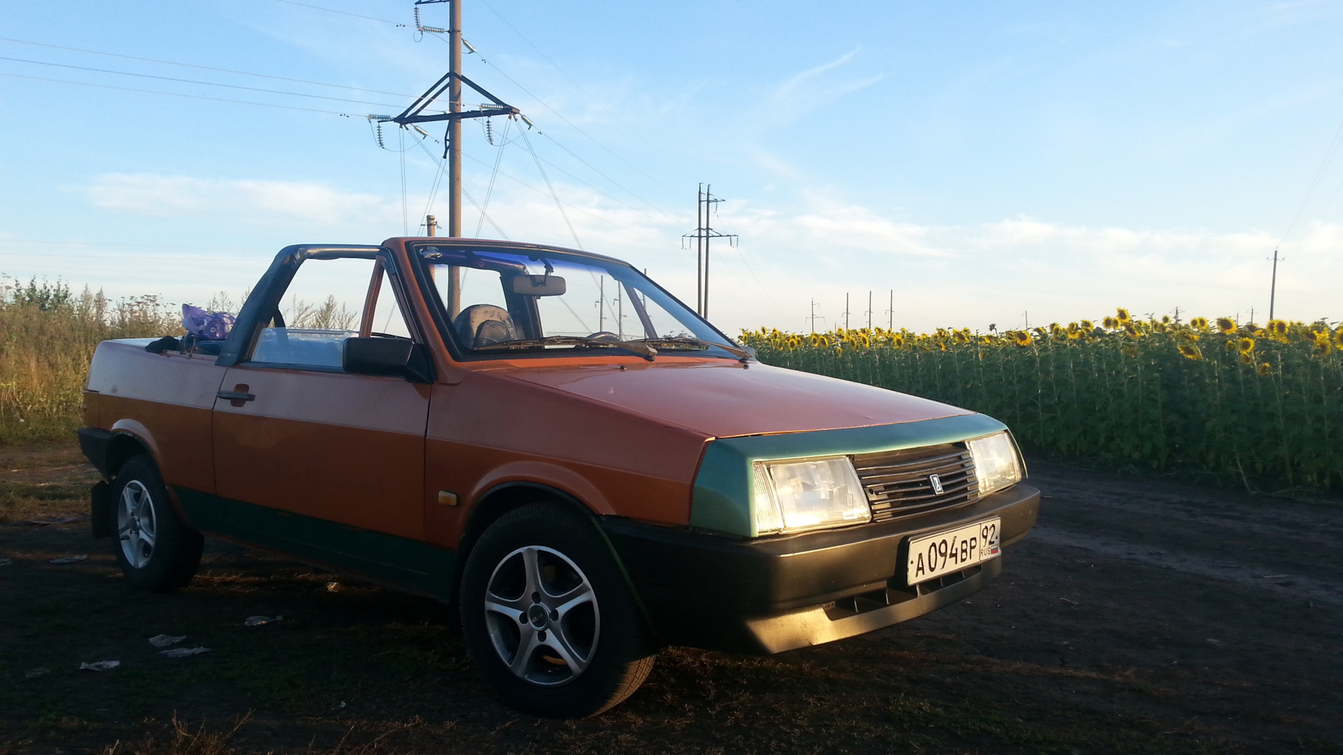 Lada Samara Cabrio 1.5 бензиновый 1993 | Czech Design на DRIVE2