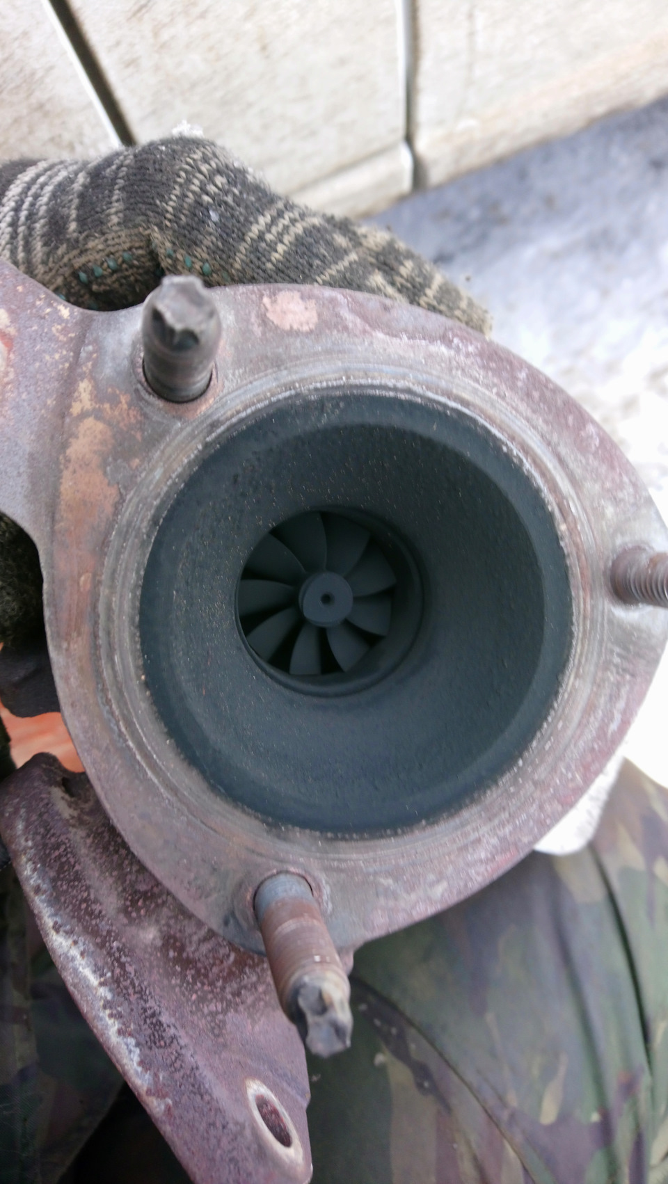 замена турбины — Ford Transit Custom, 2,2 л, 2015 года | запчасти | DRIVE2