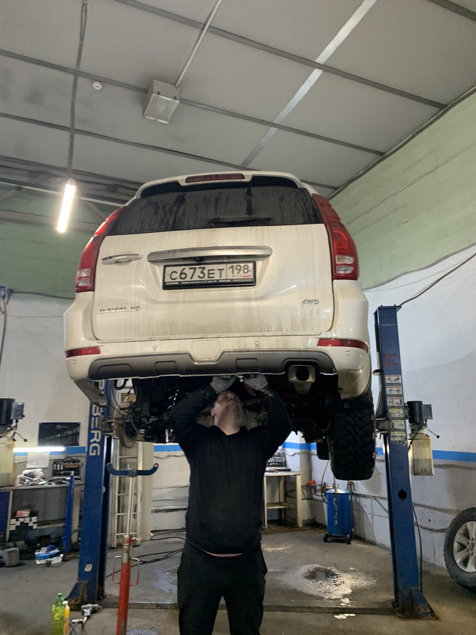 Паша за работой — Haval H9 (1G)