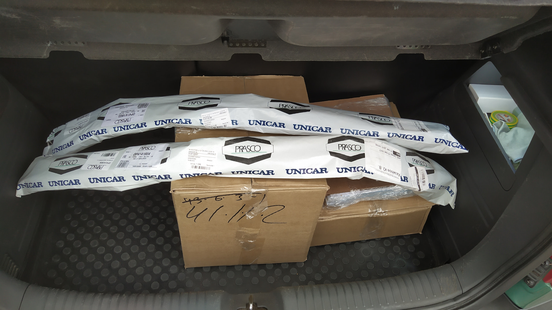 Установка "губы" переднего бампера от Опель Астра Н рестайлинг ...