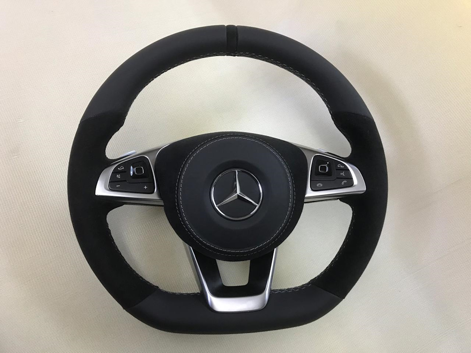 Перетяжка руля Алькантарой — DRIVE2