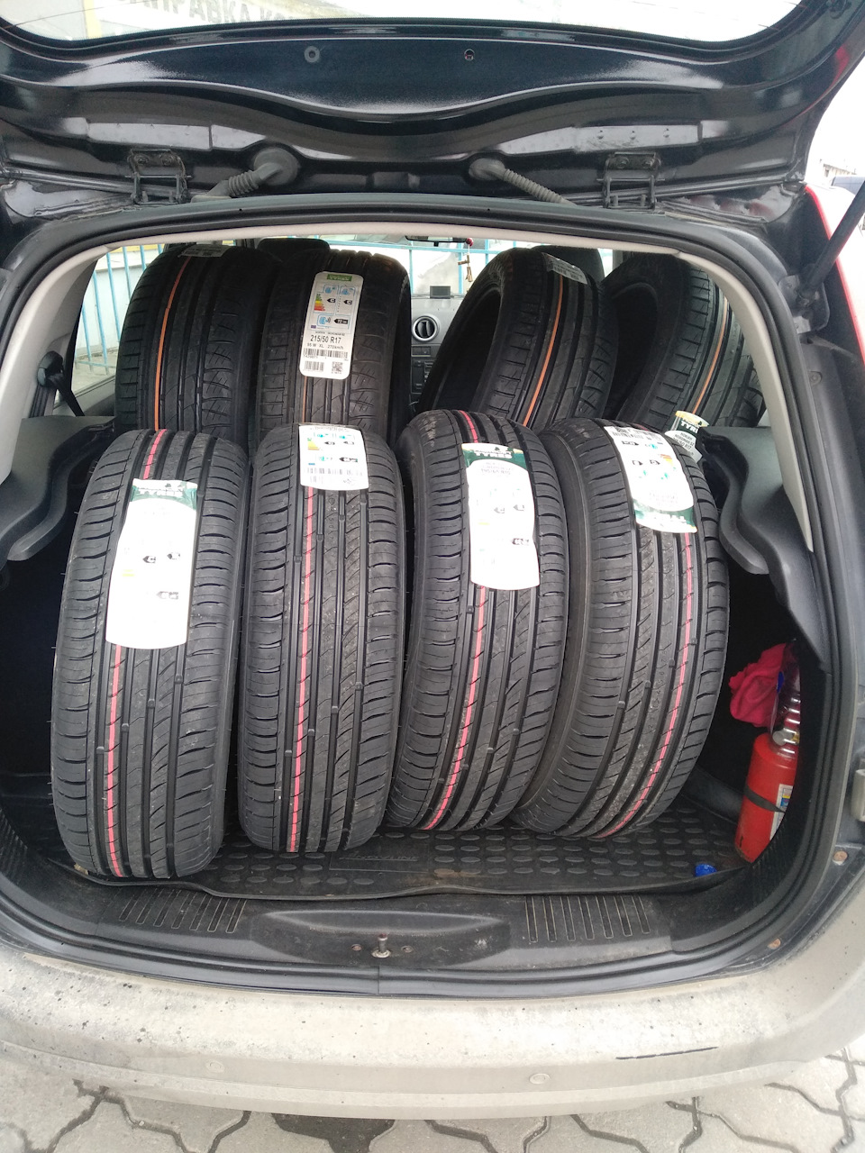 Без резины нет вечерины — Ford Fusion, 1,6 л, 2008 года | шины | DRIVE2