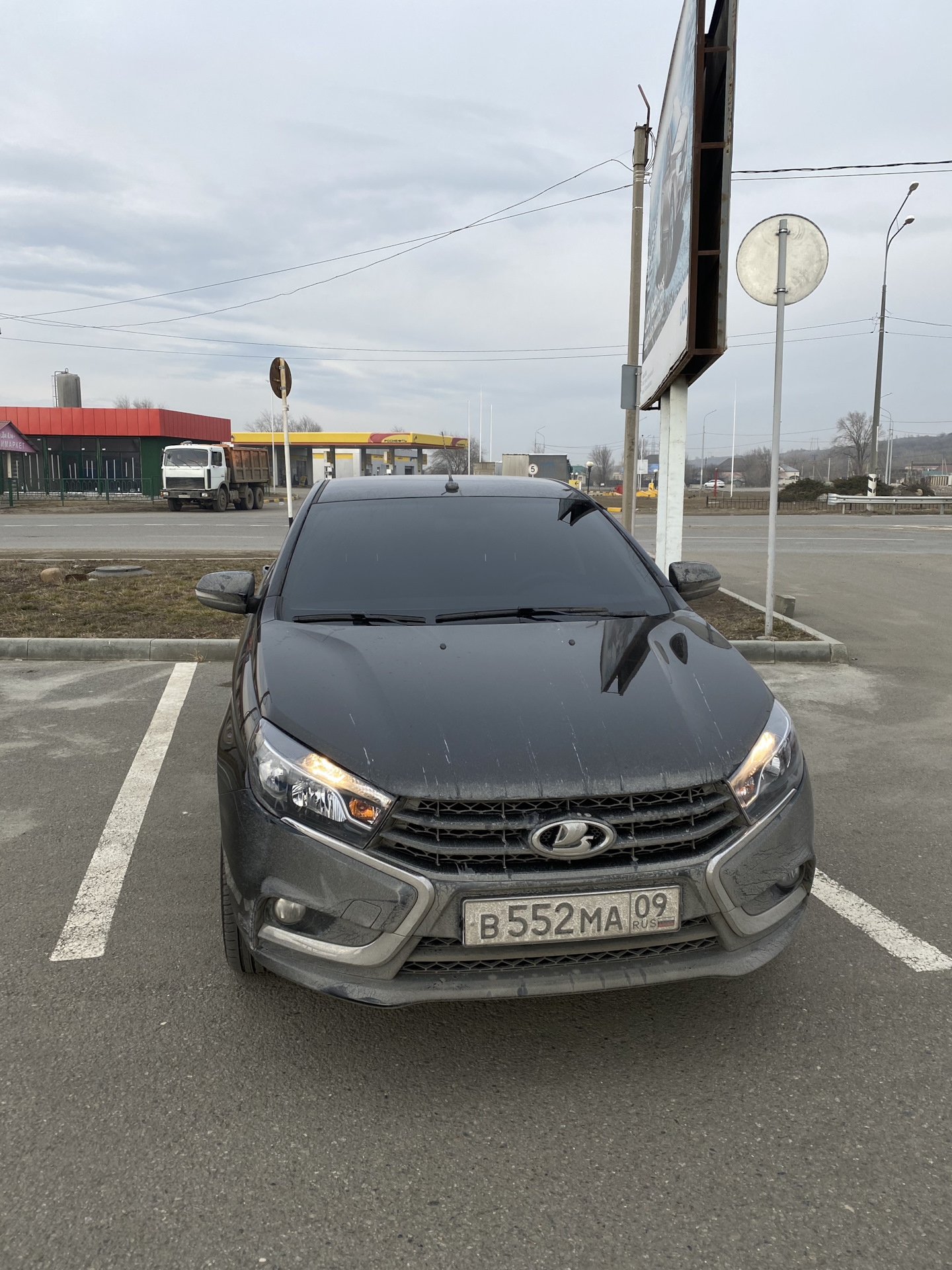 Lada Vesta бункер