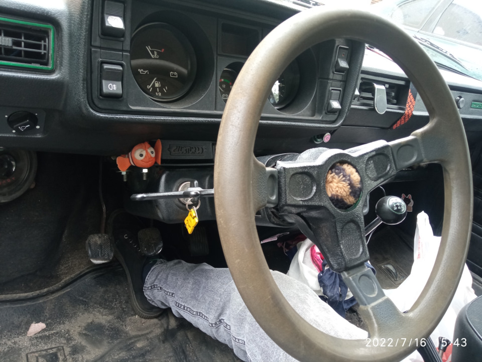 Перенос руля clubturbo. — Lada 21043, 1,5 л, 1997 года | аксессуары ...