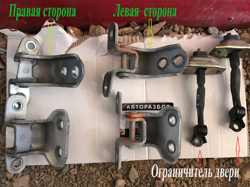 Замена петель и ограничитель двери! — Toyota Camry (XV30), 3 л, 2004 ...