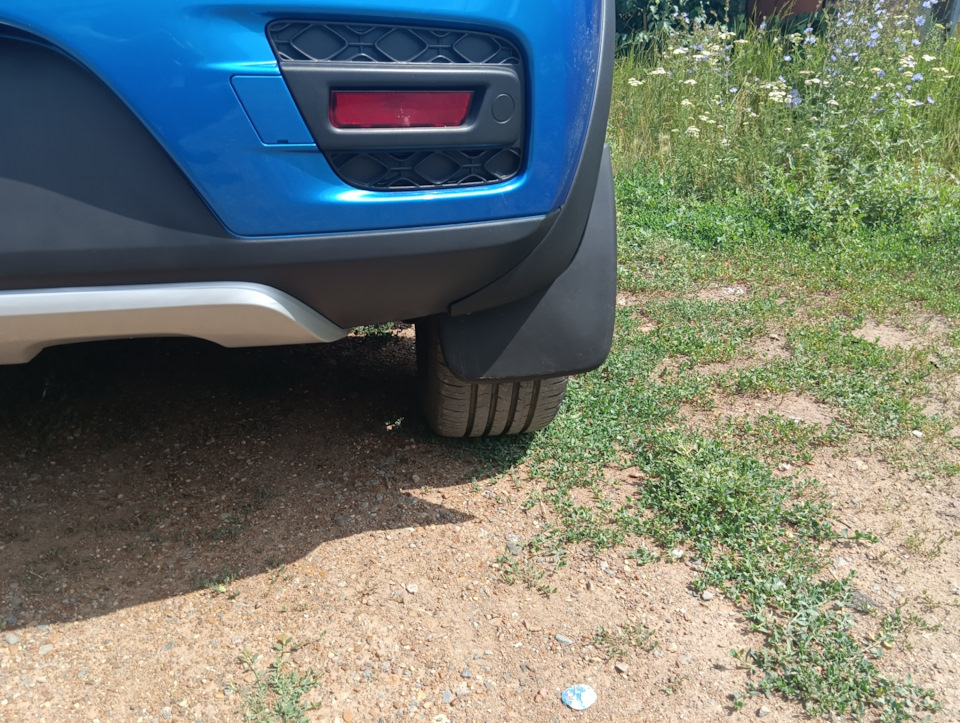 Брызговики дастер гард . — Renault Sandero Stepway (2G), 1,6 л, 2017 ...