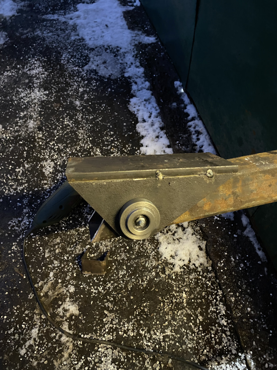 Петля в транспортном положении — Mitsubishi fuso canter