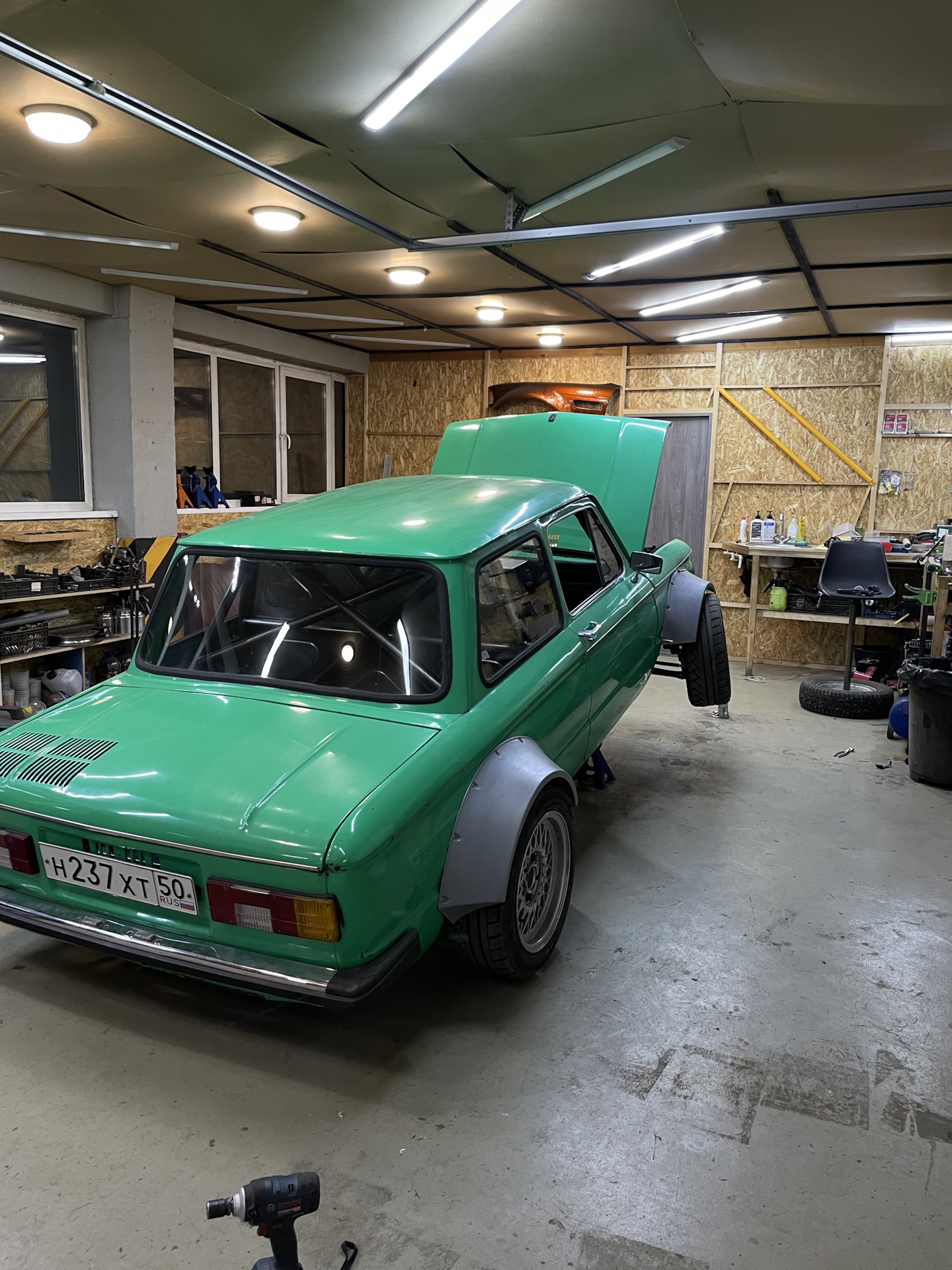 Установка кузова. Подключение освещения — ЗАЗ 968, 2,5 л, 1987 года ...