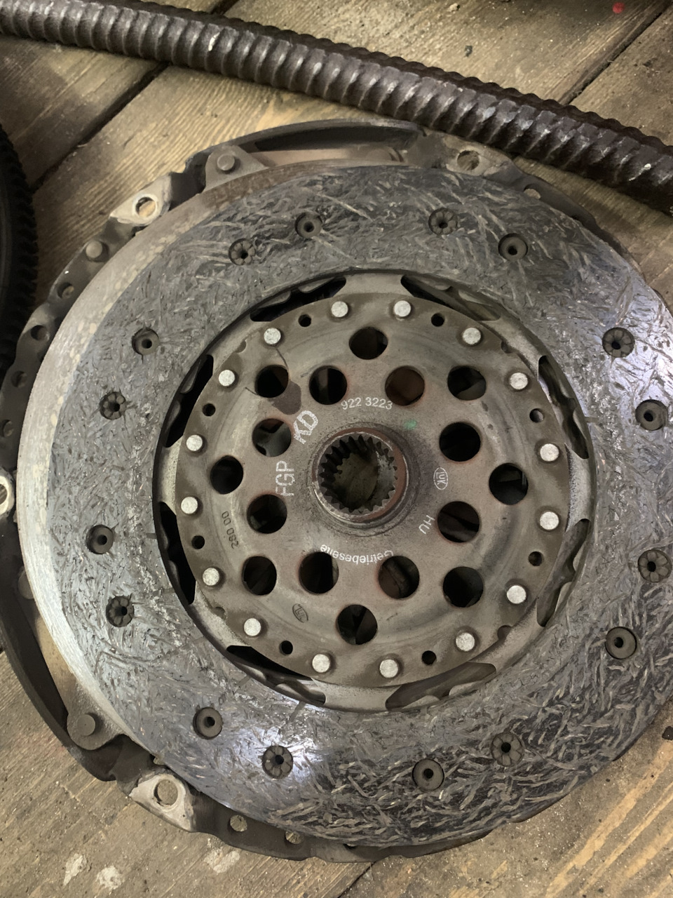 Течет сальник коленвала — Opel Vectra C, 2 л, 2007 года | поломка | DRIVE2