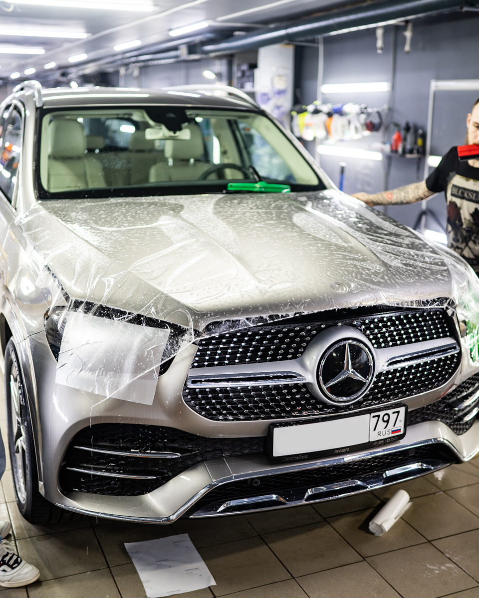 Mercedes-Benz GLE: Полное бронирование авто. — MRE Detailing на DRIVE2