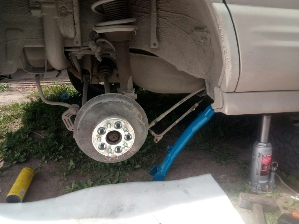 #5 Самодельные стойки на sf5 (задние продольные тяги). — Subaru ...