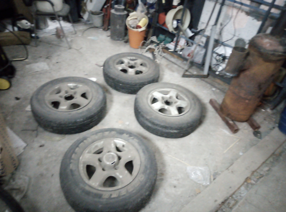 Продам колеса на киа спортейдж 1 (как шнива) — DRIVE2