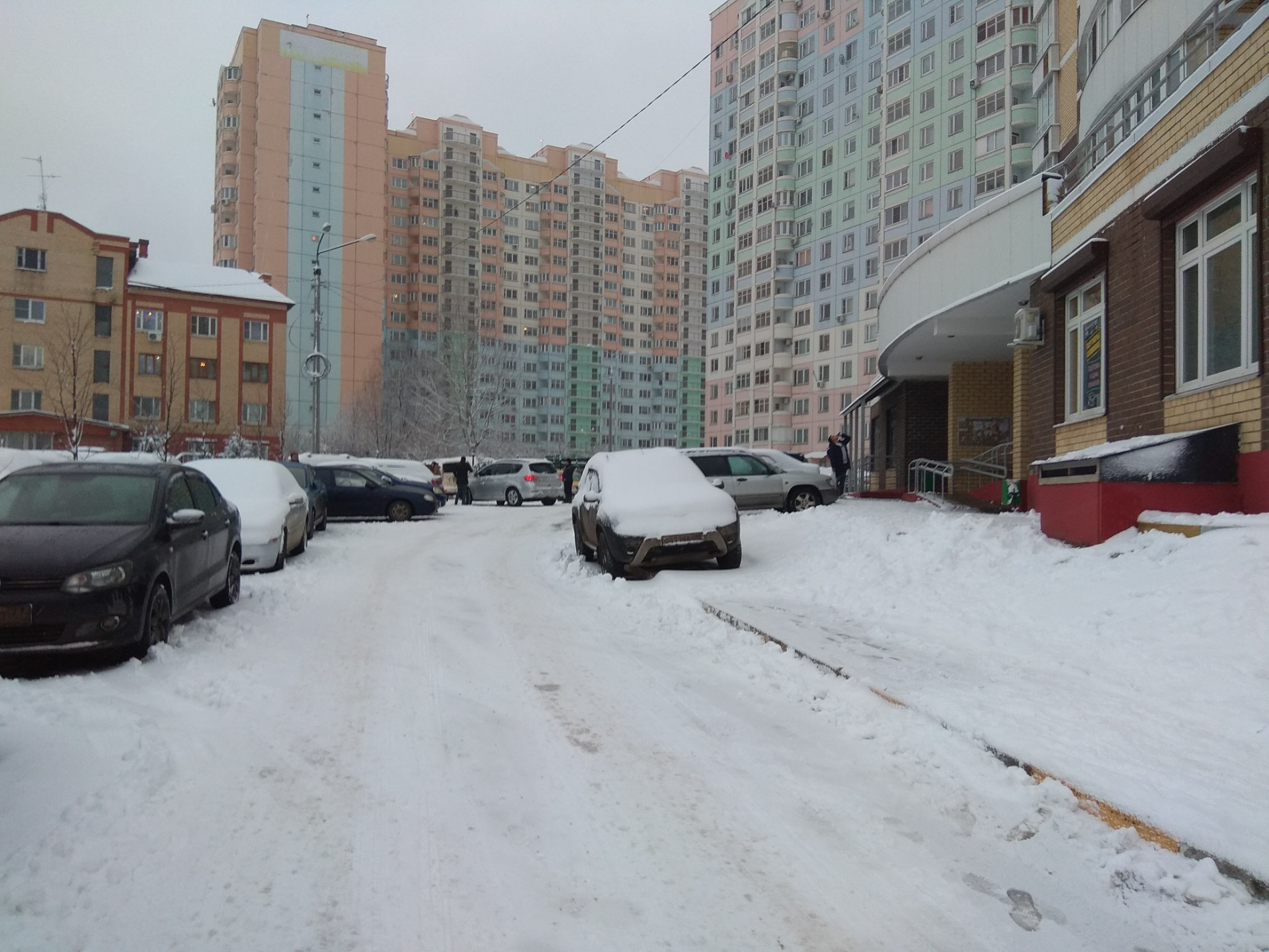 Дастер решено не продавать! Снега навалило)))) — Renault Duster (1G), 2 ...