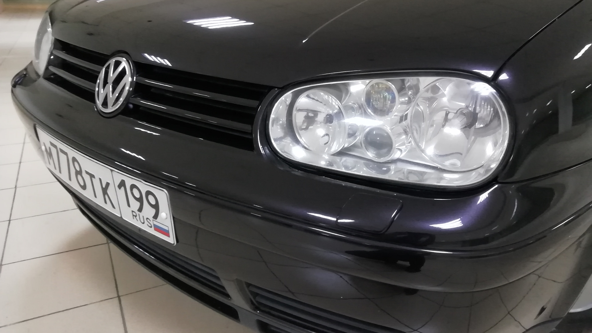 Volkswagen Golf Mk4 GTI 1.8 бензиновый 1998 | Pantherschwarz kristall на  DRIVE2