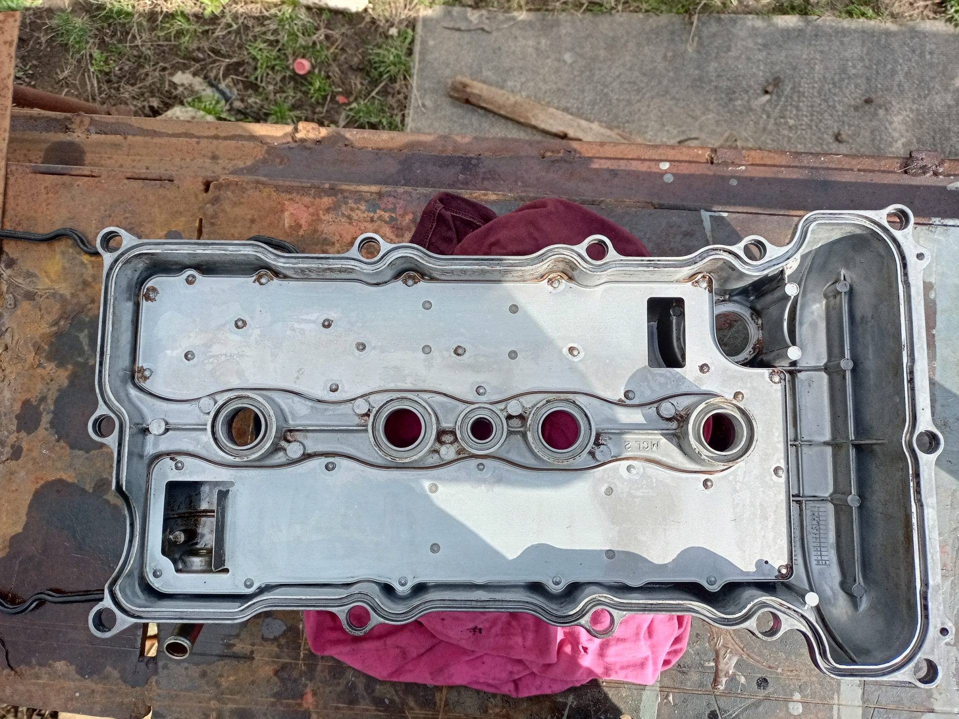 Замена прокладки клаппанной крышки SR20DE — Nissan Primera (P11-144), 2 ...