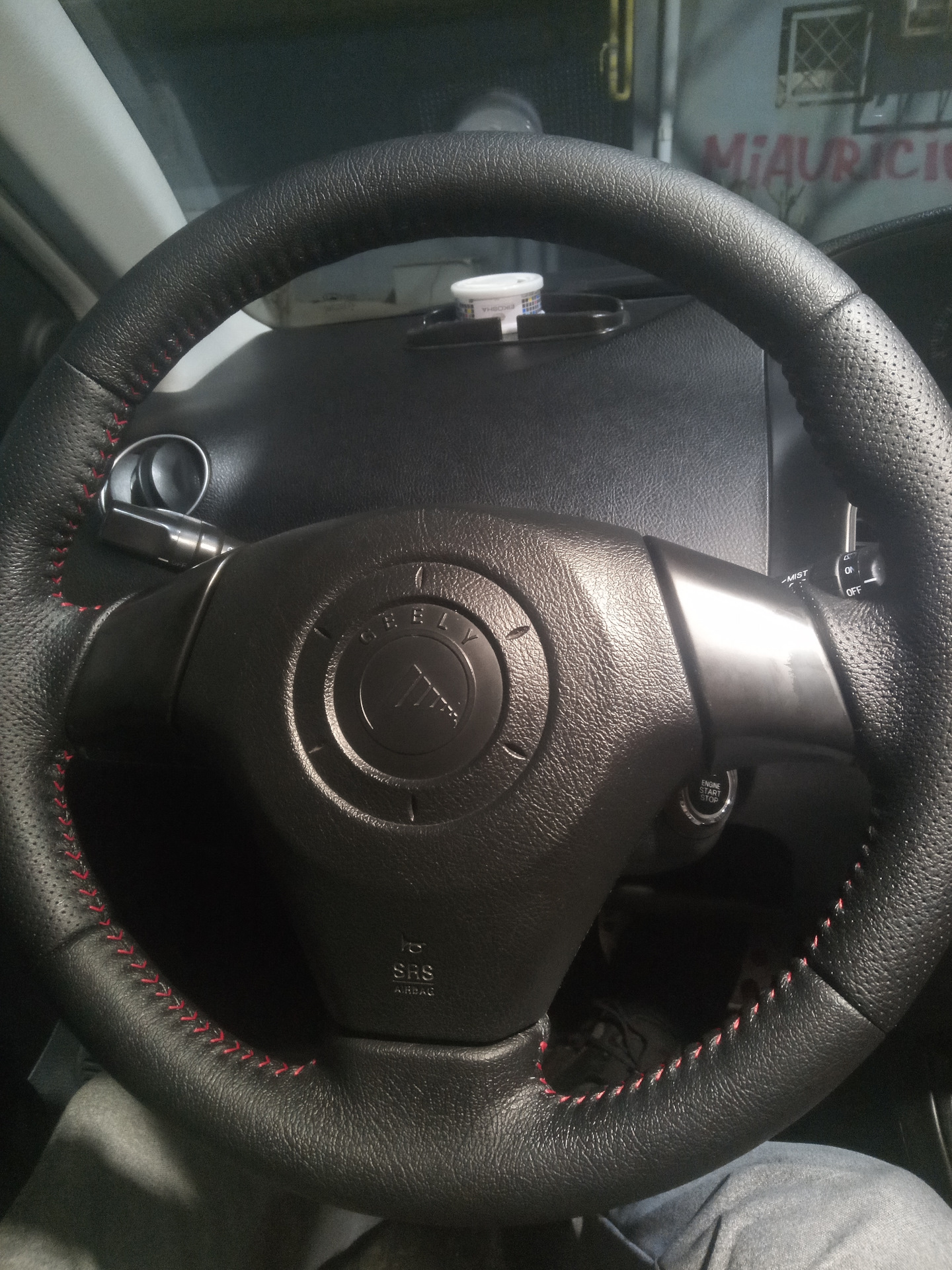 Перетяжка руля кожей - Geely MK Cross, 1,5 л, 2012 года стайлинг DRIVE2