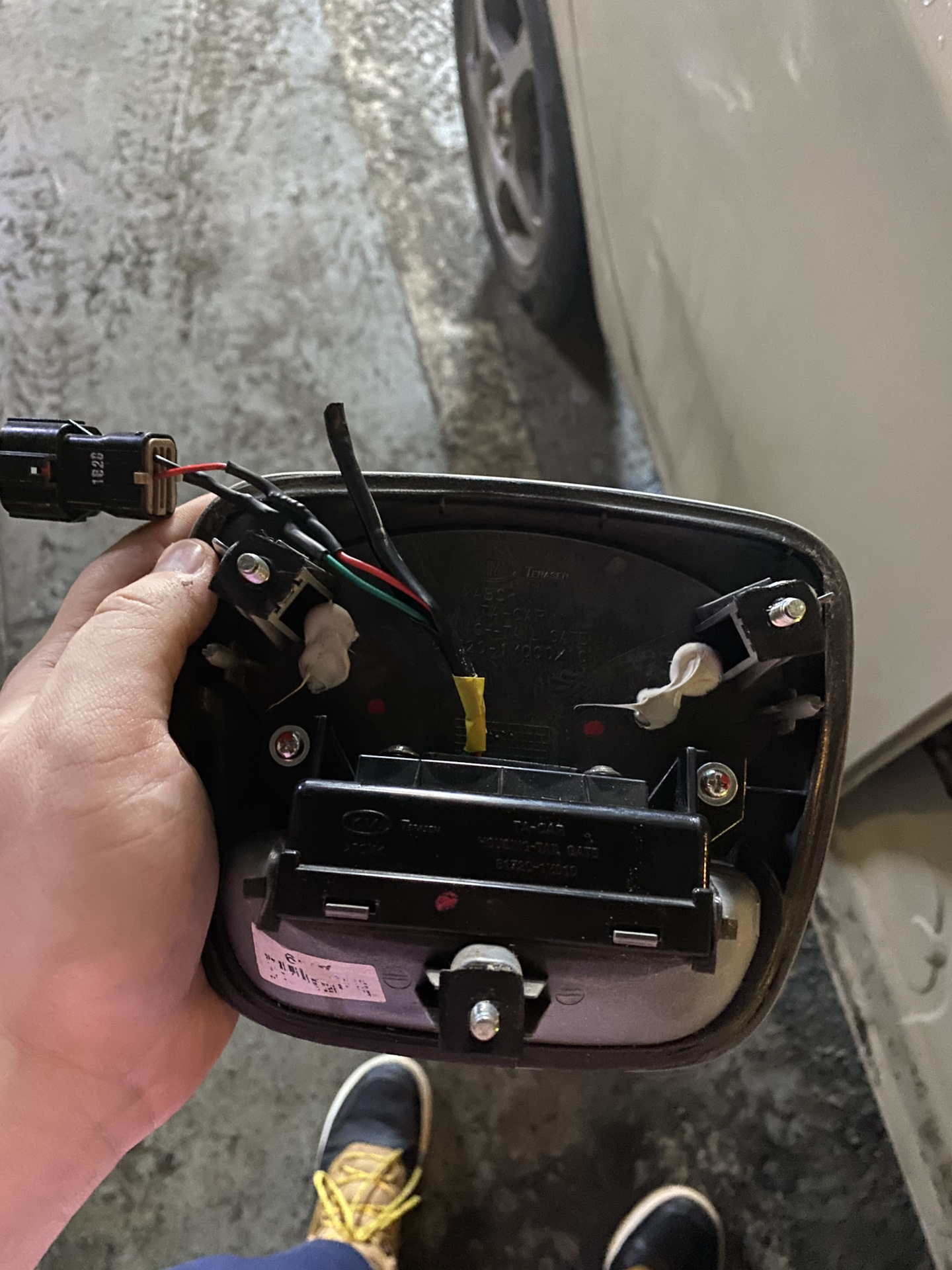 Замена кнопки багажника Kia picanto — KIA Picanto (2G), 1,2 л, 2011 ...