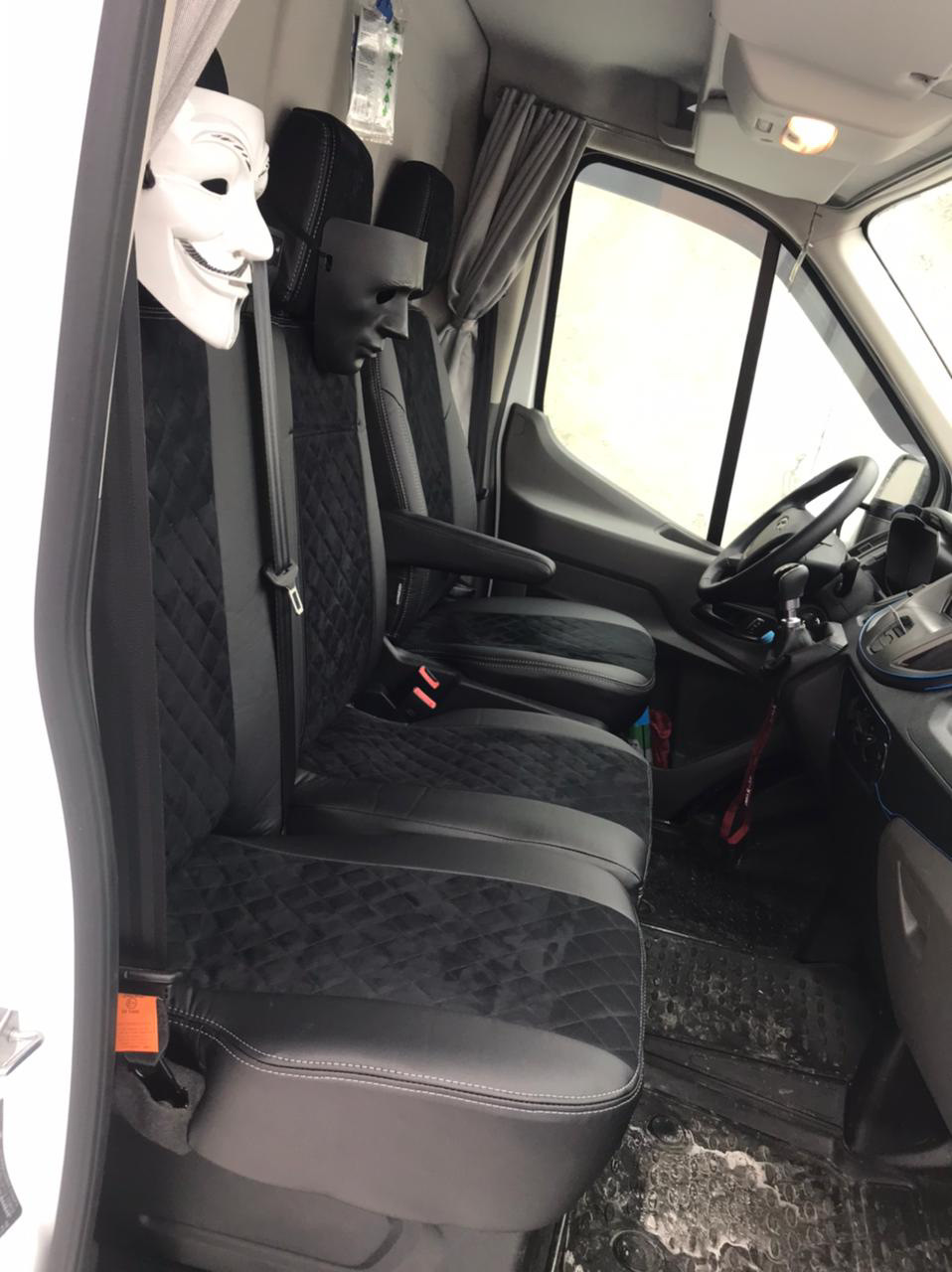 Авточехлы на Форд Транзит 3 места — АВТОПИЛОТ на DRIVE2