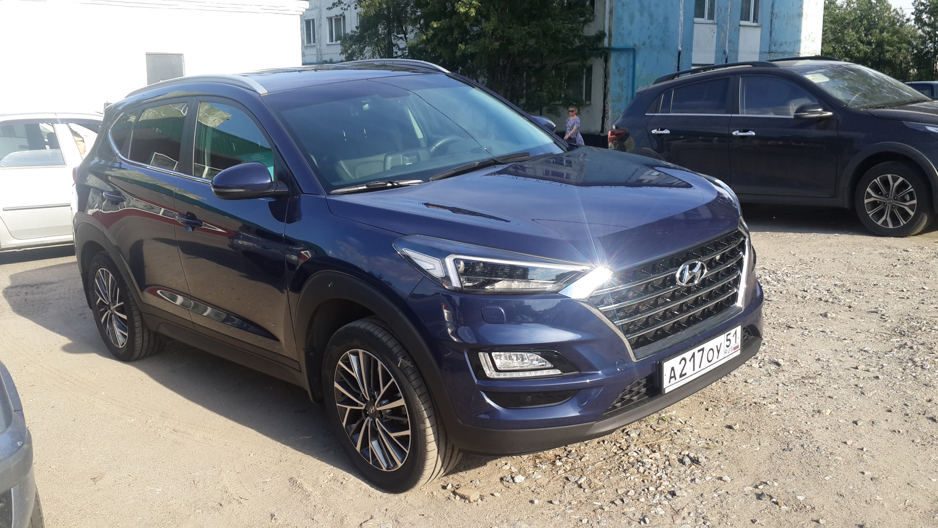 Hyundai Tucson (TL) 2.0 бензиновый 2020 | синий металлик 2.0 на DRIVE2