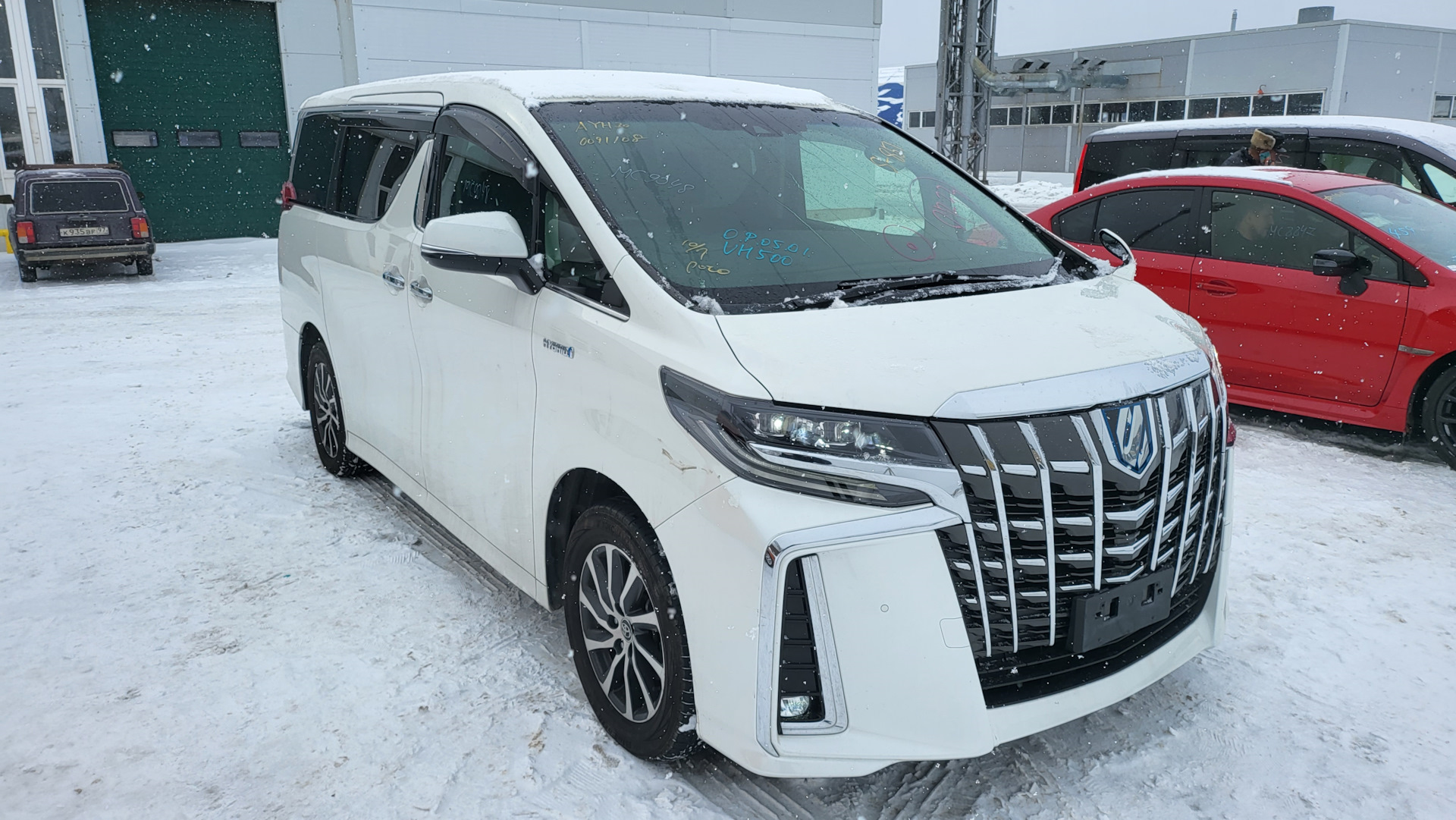 Получение авто! Покупка зимней резины. — Toyota Alphard (3G), 2,5 л, 2019  года | шины | DRIVE2