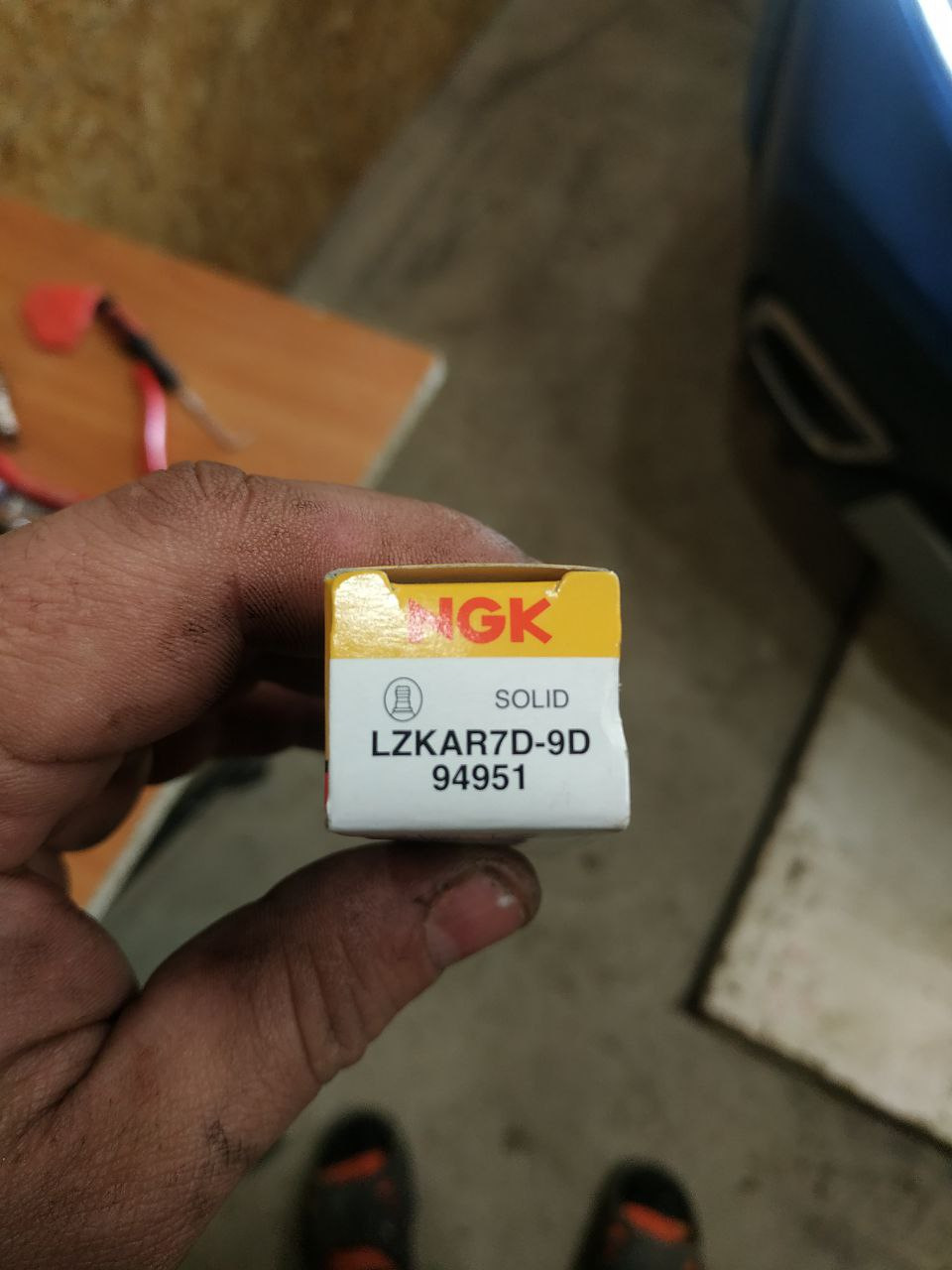 LZKAR7D9D Свеча зажигания 94951 NGK | Запчасти на DRIVE2