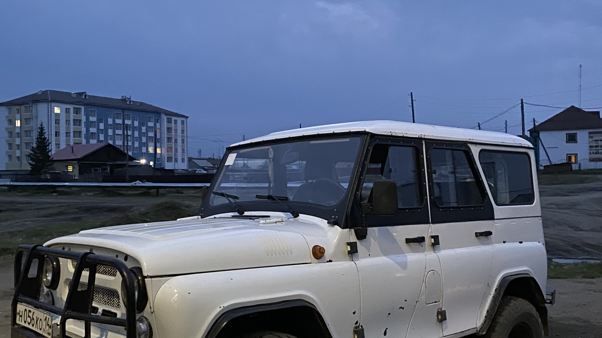 УАЗ 315195 Hunter 2.7 бензиновый 2013 | Белый Хантер на DRIVE2