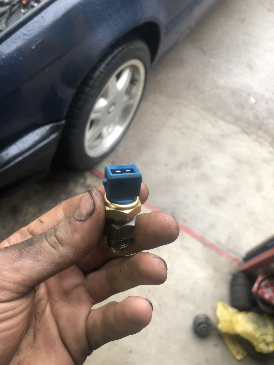 Переделка датчика ОЖ под High приборку — BMW 5 series (E34), 2,5 л ...